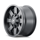 ION 141 17x9 / 8x170 BP / 18mm Offset / 125.2mm Hub Satin Black Wheel