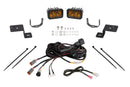 Diode Dynamics 21-22 Ford F-150 SSC2 Stage Series Backlit Ditch Light Kit - Sport Yellow Combo