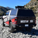Westin EXP Truck Cap COMPLETE KIT A + BS (19-25 RAM 1500 5.7ft. Bed Excl. Classic) - Black
