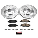 Power Stop 05-10 Ford Mustang Front Z23 Evolution Sport Brake Kit w/Calipers