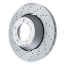 DFC 10-11 Porsche 911 Left Rear Drilled Hi-Carbon Alloy Geomet Coated Rotor