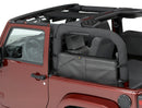 Bestop 07-18 Jeep Wrangler Jeep JK / 18-26 Jeep JL 2-Door Roughrider Saddlebag/Duffle