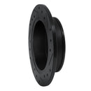 R1 85-87 Toyota Corolla (US/Canada) Rear Left Drilled & Slotted Black Brake Rotor