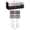 DFC 80-85 Mercedes-Benz 300CD Front Euro 5000 Ceramic Brake Pads and Hardware Kit