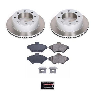 Power Stop 94-98 Ford Mustang Front and Rear Semi-Coated Rotor Kit