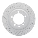 DFC Geomet Coated Rotors - Drilled