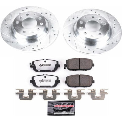 Power Stop 06-15 Mazda MX-5 Miata Front & Rear Z26 Street Warrior Brake Kit