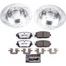 Power Stop 06-15 Mazda MX-5 Miata Front & Rear Z26 Street Warrior Brake Kit