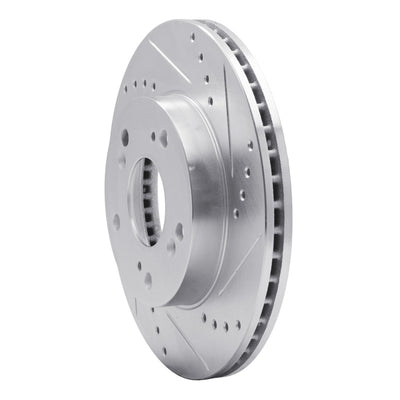 R1 12-15 Honda Civic Front Drill & Slot Silver Rotors