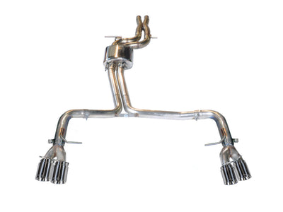 AWE Tuning Audi S5 3.0T Track Edition Exhaust - Chrome Silver Tips (90mm)