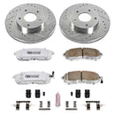 Power Stop 00-01 Infiniti I30 Front & Rear Z26 Street Warrior Brake Kit
