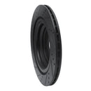 R1 13-19 Mercedes-Benz GLS450 Rear Right Drilled & Slotted Black Brake Rotor