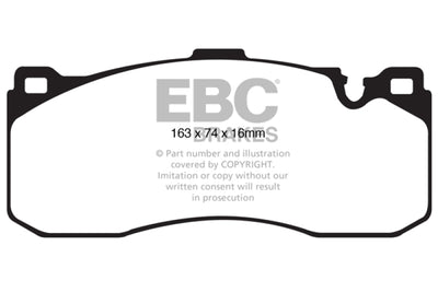 EBC S2 Brake Pad and Rotor Kit