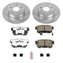 Power Stop 2005 Honda Accord Front & Rear Z26 Street Warrior Brake Kit