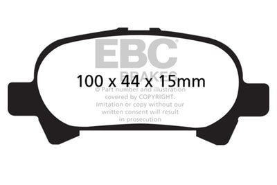 EBC S12 Brake Pad and Rotor Kit