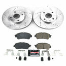 Power Stop 2016 Scion iA Front and Rear Z23 Evolution Brake Kit