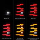 AlphaRex 09-18 Dodge Ram Luxx-Series LED Tail Lights Black w/ Activation Light & Sequential Signal