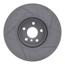 DFC 15-19 Mini Cooper (Excl Clubman) Front GeoSPEC Coated Rotor - Dimpled and Slotted