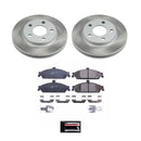 Power Stop 99-04 Oldsmobile Alero Front and Rear Semi-Coated Rotor Kit