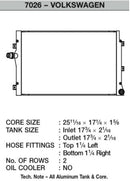 CSF 06-09 Volkswagen Golf/GTI / 06-09 Volkswagen Jetta/GLI Radiator