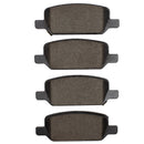 DFC 17-25 Tesla Model Y Rear 5000 Advanced Ceramic Brake Pads and Hardware Kit