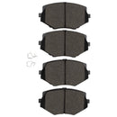 DFC 94-02 Mazda Miata Front Active Performance Pads - Low Metallic