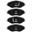 DFC 18-25 Volkswagen Tiguan Front 4000 Hybridynamic Brake Pads
