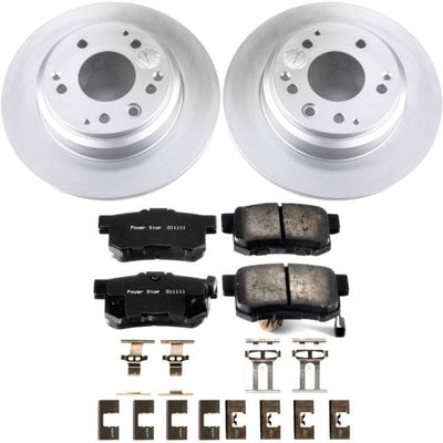 Power Stop 96-98 Acura RL Front & Rear Z17 Evolution Geomet Coated Brake Kit