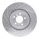 R1 12-20 BMW 230i Front & Rear Drilled & Slotted Silver Brake Rotor Set