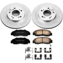 Power Stop 97-01 Honda Prelude Front & Rear Z17 Evolution Geomet Coated Brake Kit
