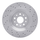 DFC 17-24 Maserati Levante Rear Drilled Brake Rotor