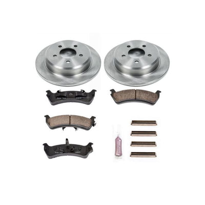 Power Stop 01-02 Ford Explorer Sport Front and Rear Autospecialty Kit w/Cals