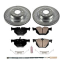 Power Stop 13-15 BMW X1 Rear Z23 Evolution Sport Brake Kit w/Calipers