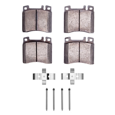 DFC 91-99 Mercedes-Benz S350 Front 5000 Advanced Semi Metallic Brake Pads and Hardware Kit