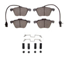 DFC 01-03 Volkswagen EuroVan Front 5000 Advanced Low Metallic Brake Pads and Hardware Kit