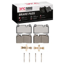 DFC 13-20 Audi Q5 (Mexico) Front 5000 Advanced Ceramic Brake Pads and Hardware Kit