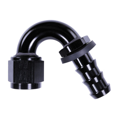 Russell 10AN Twist-Lok 150 Degree Hose End - Black