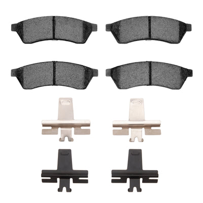 DFC 04-10 Chevrolet Epica (Mexico) Rear 5000 Advanced Ceramic Brake Pads and Hardware Kit