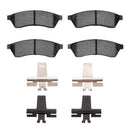 DFC 04-10 Chevrolet Epica (Mexico) Rear 5000 Advanced Ceramic Brake Pads and Hardware Kit
