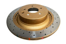 DBA 09-20 Nissan 370Z (w/Sport Perf Brakes) Rear 4000 Series Drilled & Slotted Rotor