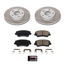 Power Stop 19-21 Hyundai Veloster Front and Rear Semi-Coated Rotor Kit