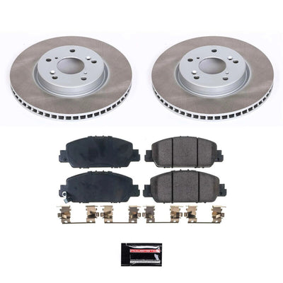 Power Stop 18-22 Honda Accord Front and Rear Semi-Coated Rotor Kit
