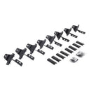 Go Rhino 20-22 Jeep Gladiator JT 4DR RB10 Slim Running Boards Kit (Incl. Brackets) - Tex. Blk