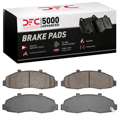 DFC 97-04 Ford F-150 RWD Front 5000 Advanced Ceramic Brake Pads