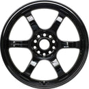 Gram Lights 57DR 18x9.5 +38 5x100 Glass Black Wheel (Min Order Qty 20)