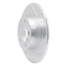 R1 15-26 BMW 228I xDrive Gran Coupe Front Right Drilled & Slotted Silver Brake Rotor