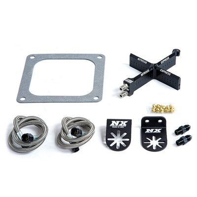 Nitrous Express Covert Crossbar Pro Power Plate Conversion (4500 Flange) 100-500HP