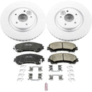 Power Stop 14-19 Nissan Rogue Front & Rear Z17 Evolution Geomet Coated Brake Kit