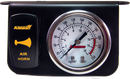 Kleinn Panel Mounted 160 PSI Gauge w/ an Illuminated AMBER Momentary Rocker Switch
