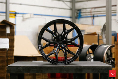 Vossen HF6-4 - 20x9 - 8x165.1 - ET0 - Super Deep Face - 125.1 - Gloss Black Wheel